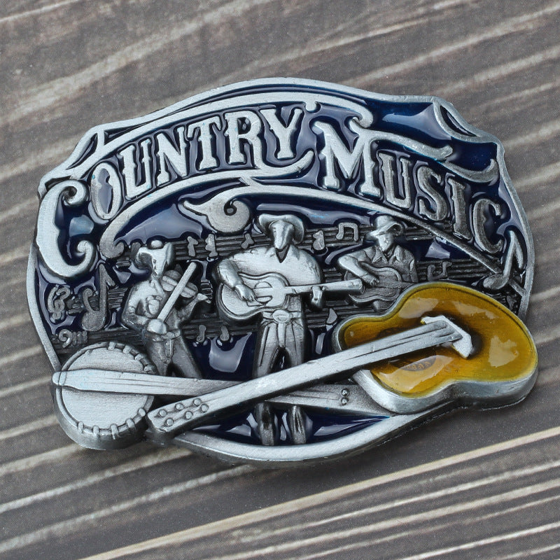 Country Music Belt Buckle