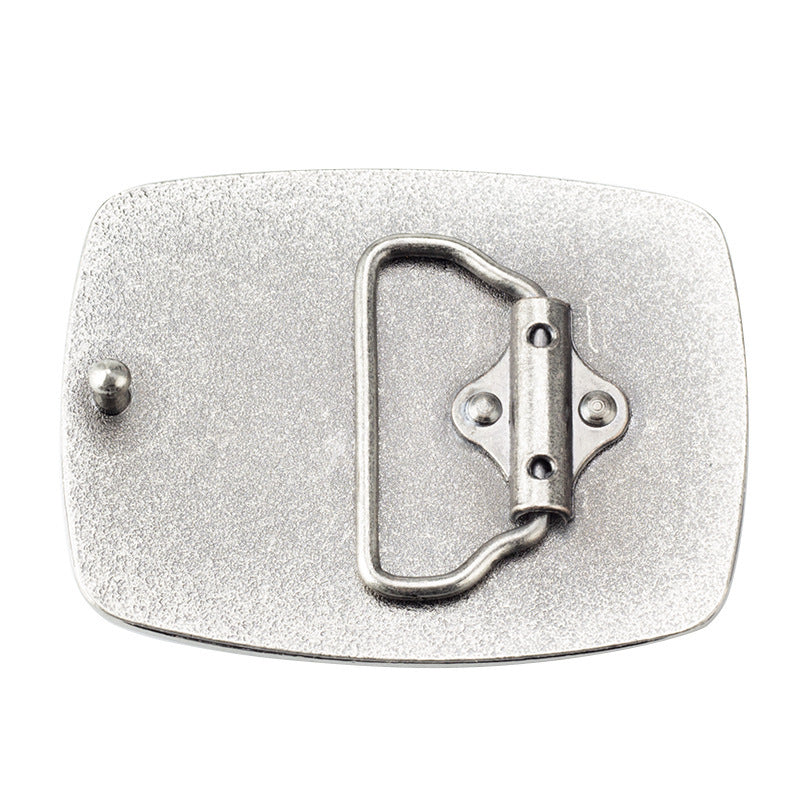 Western Skull Belt Buckle
