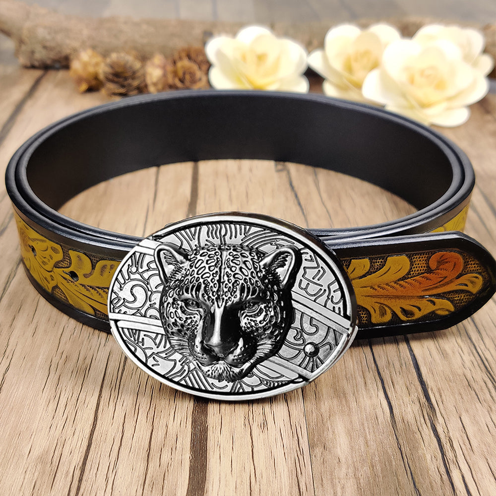 Cool Belt Buckle With Cowboy Country Utility Belt
