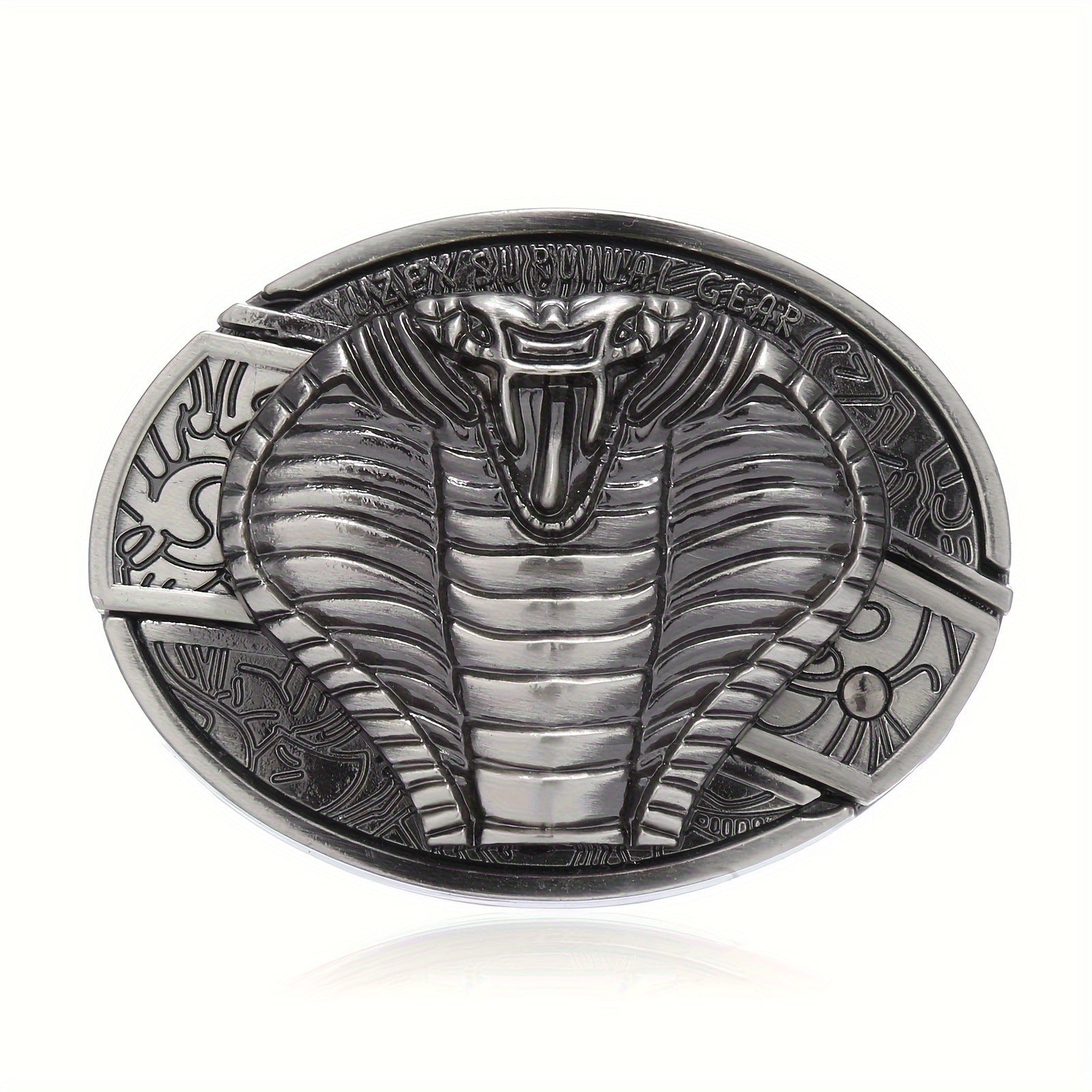Oval Cowboys Belt Buckle