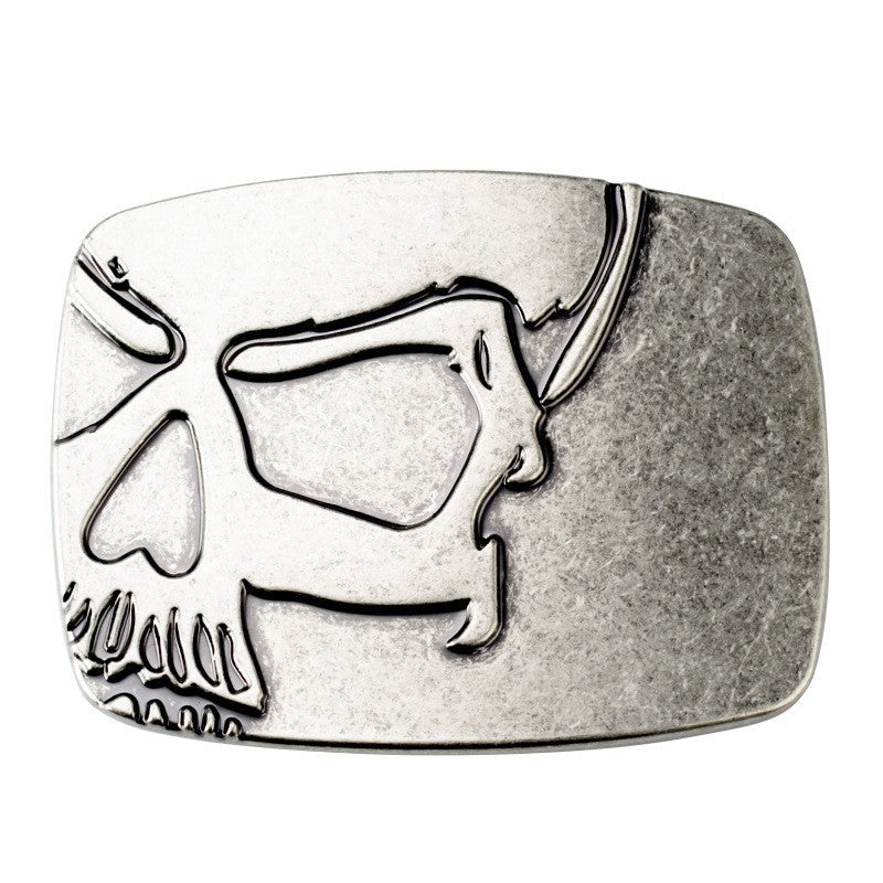 Western Skull Belt Buckle