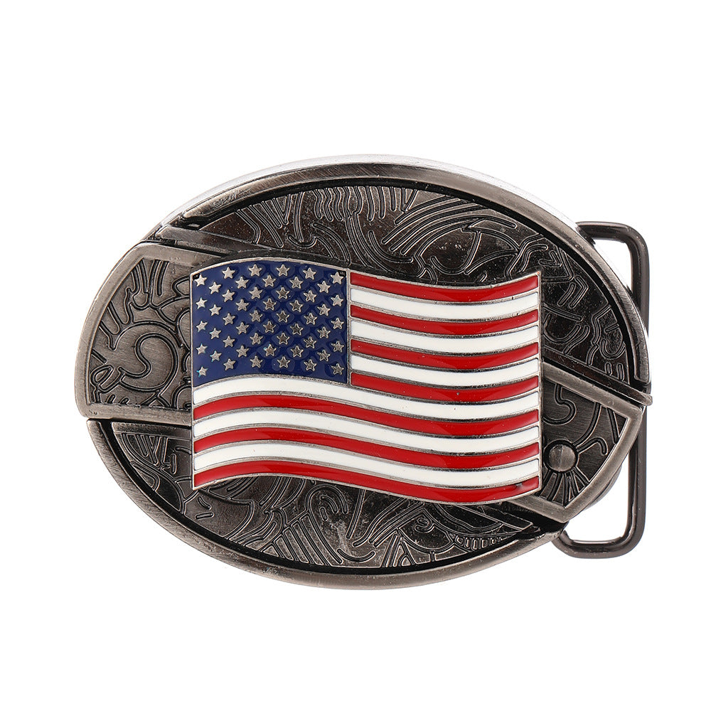 Oval Cowboys Belt Buckle