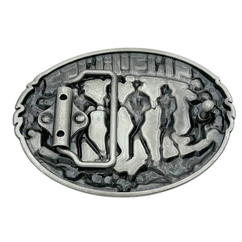 Line Dancing Belt Buckle