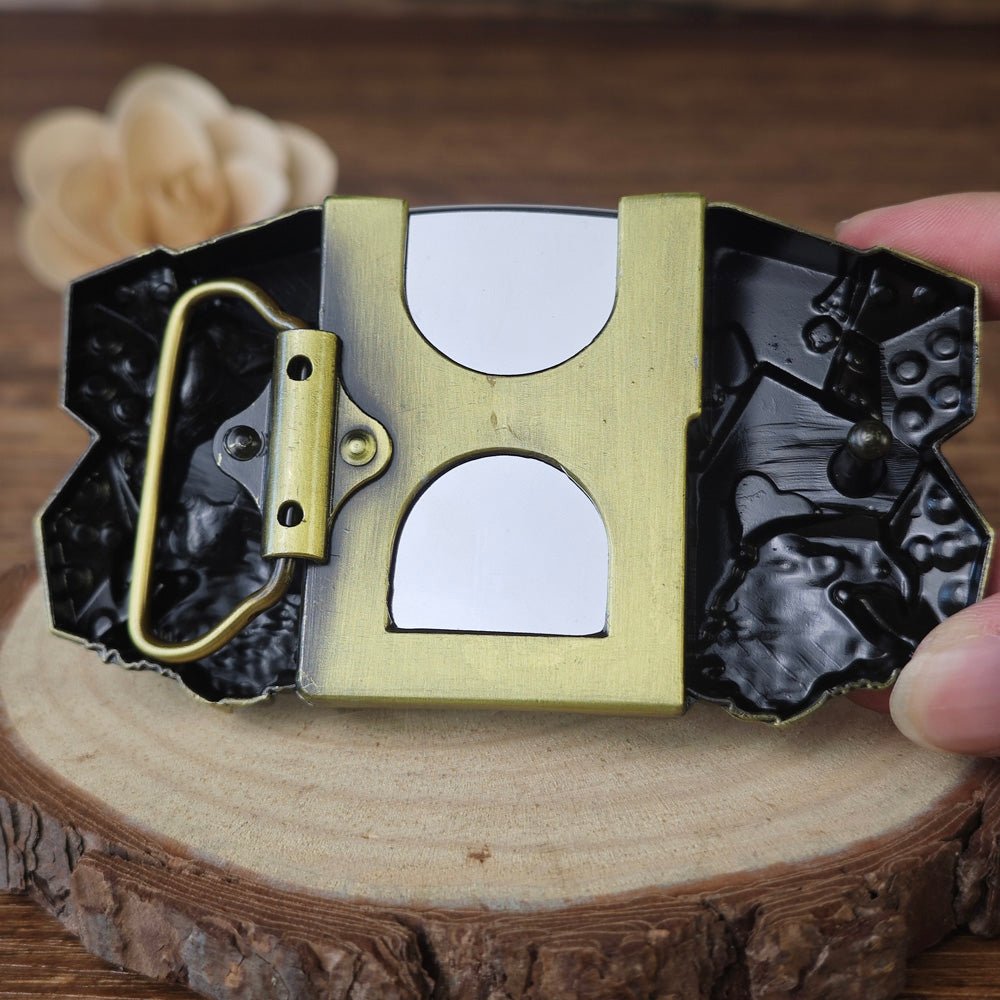 Ace Belt Buckle with Hidden Lighter - Cowderry