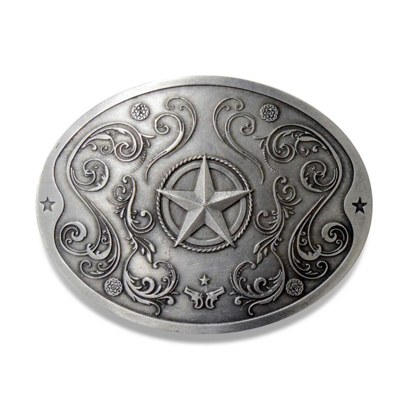 Texas Belt Gift Set with Flask and Beer Can Holder