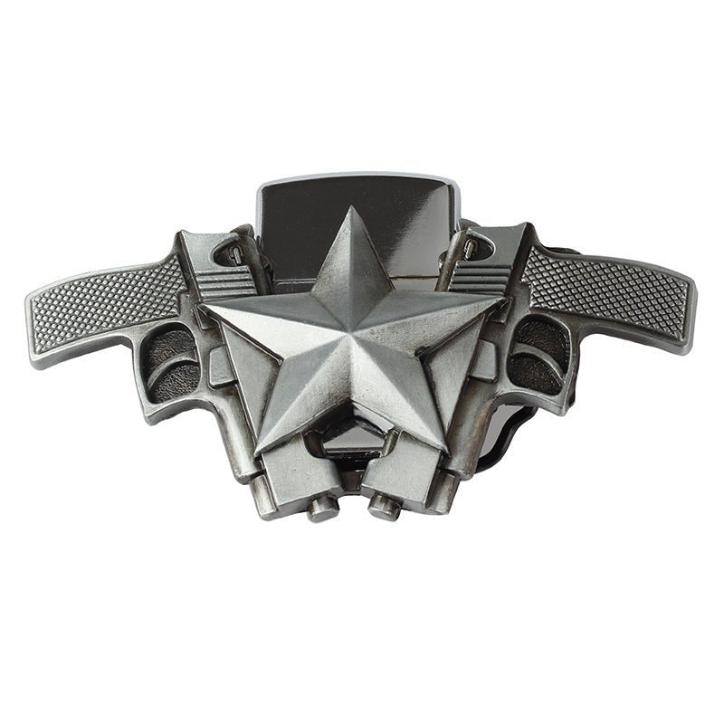 Western Multi-Function Belt and Buckle Set