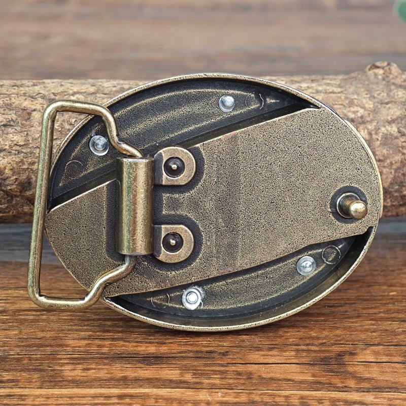 Black Leather Longhorn Rodo Belt - CowderryBeltsTeam Roper
