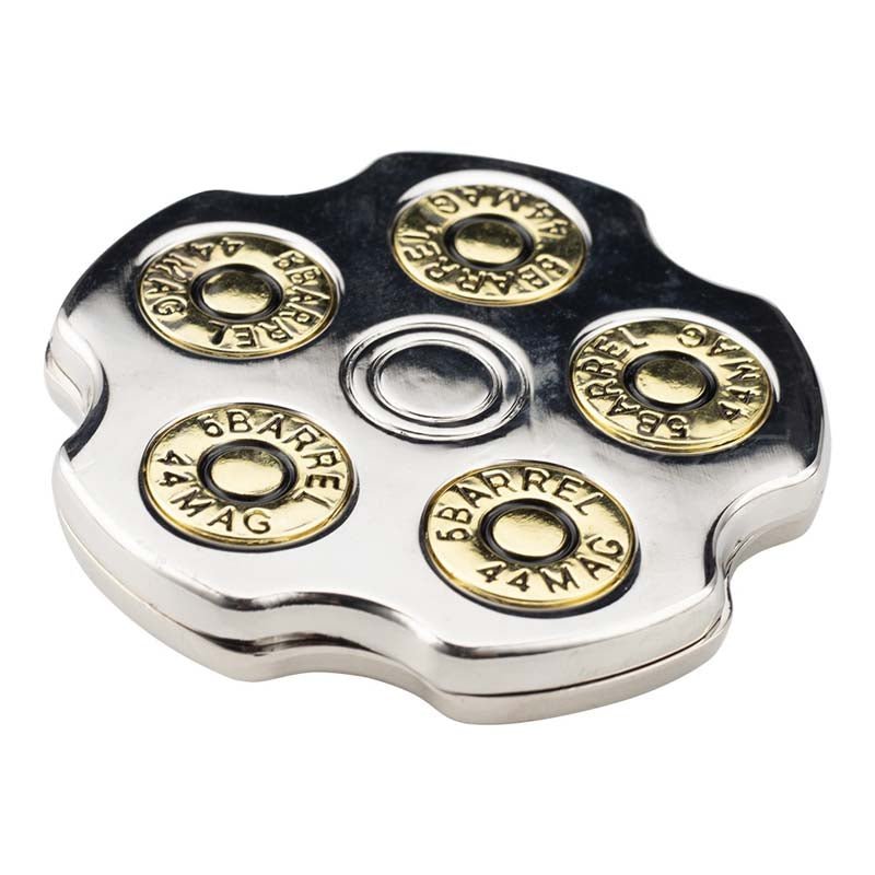 Dual Gun Shaped Lighter Belt Set with Spinning Bullet Buckle