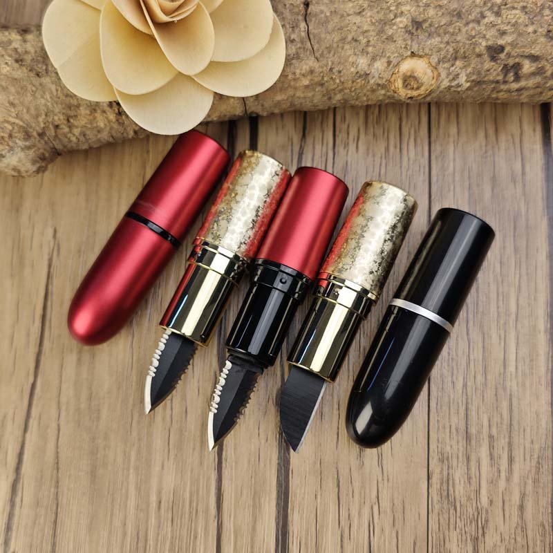 Cool Empty Lipstick Tube - CowderryLipstick TubeBlack