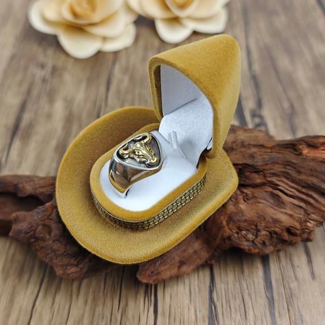 Cow Head Ring - CowderryringGold