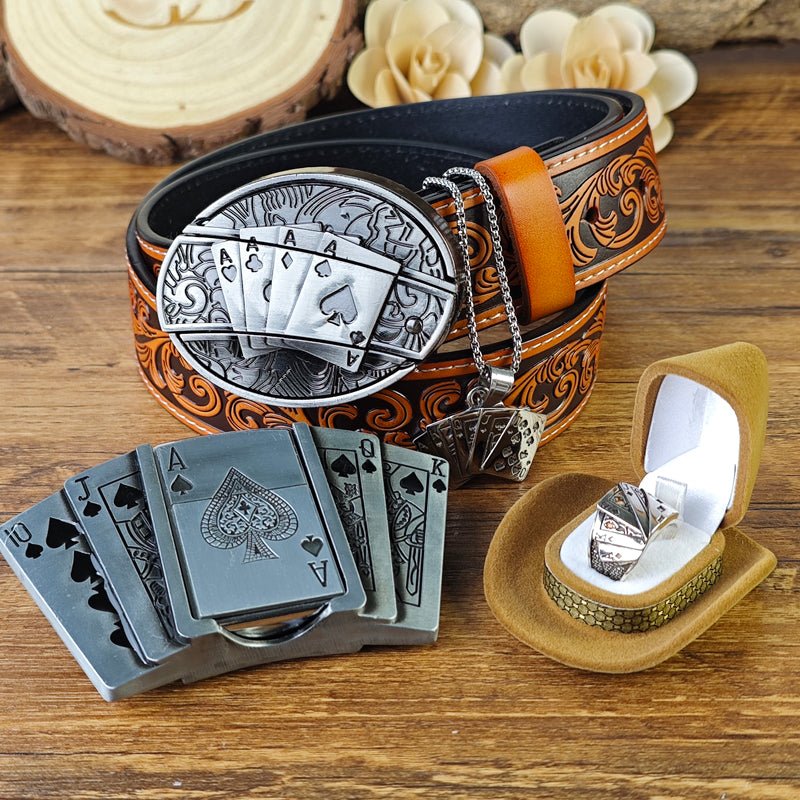 Cowboy’s Royal Flush Kit - CowderryBelt31 - 34 (Fit Waist 29 - 32 in)