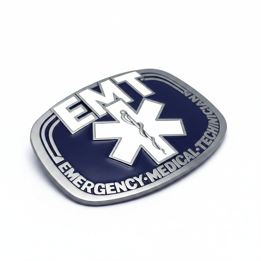 EMS Star of Life Belt Buckle for EMT & Paramedics - CowderryBelt Buckles
