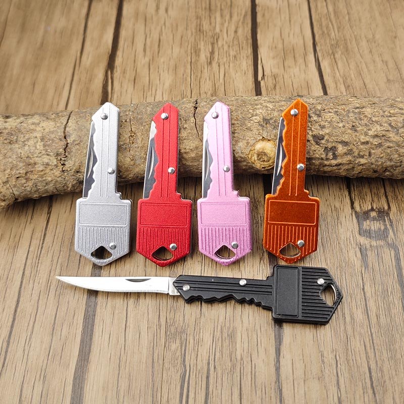 Folding Key-shaped - CowderryKeychainsBlack