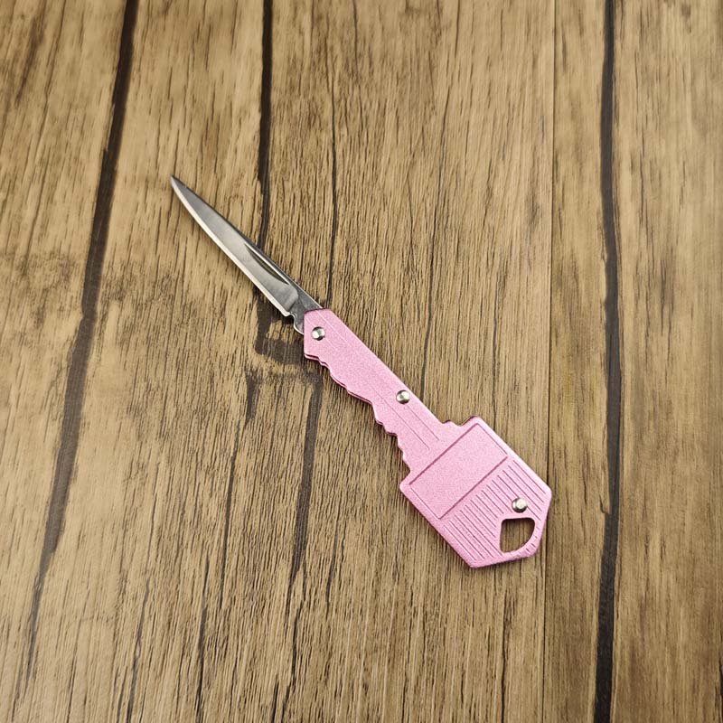 Folding Key-shaped - CowderryKeychainsBlack