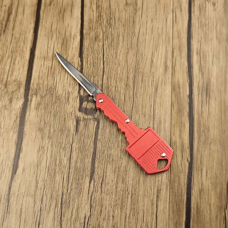 Folding Key-shaped - CowderryKeychainsPink