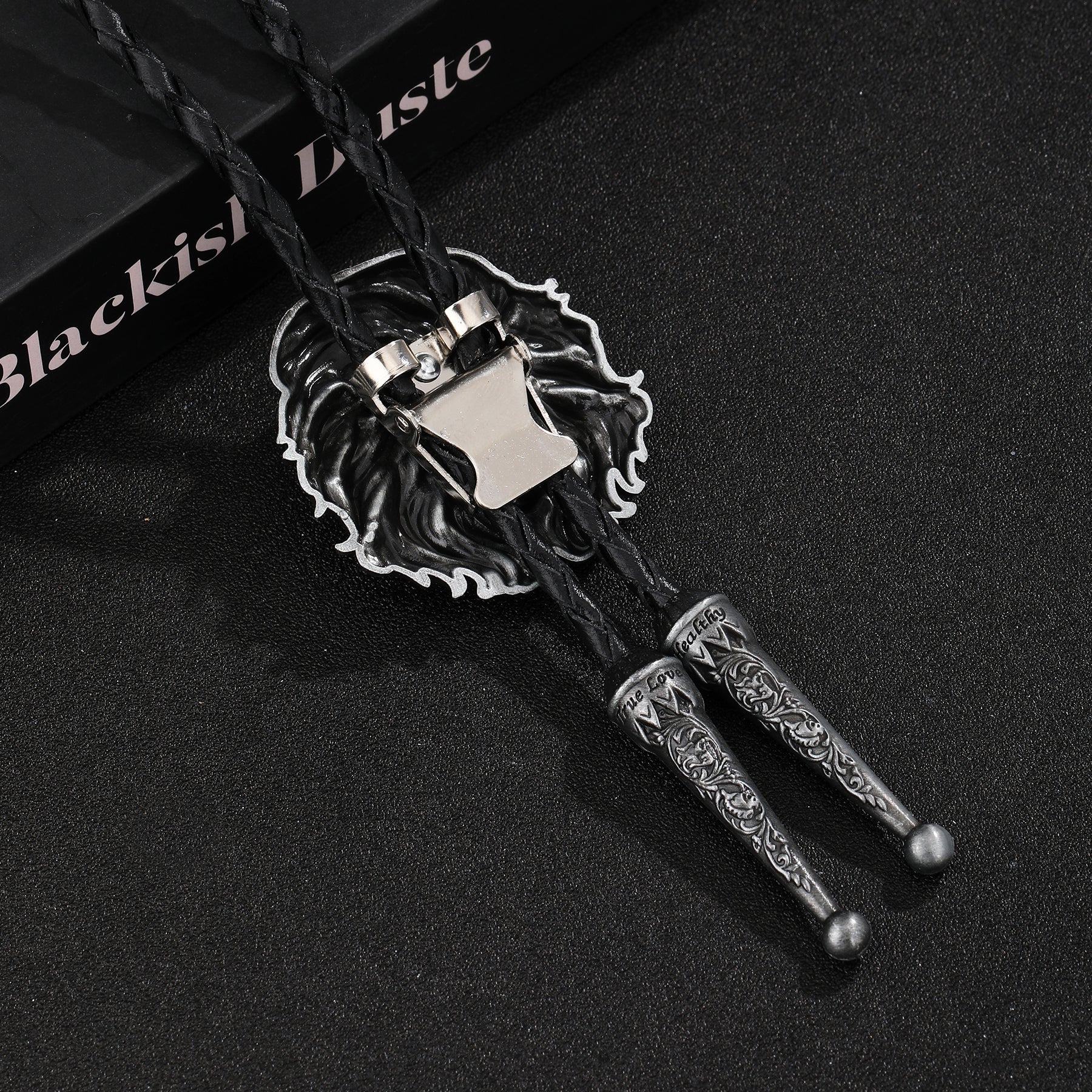 Lion Head Bolo Tie - CowderryBolo TieCalm Lion