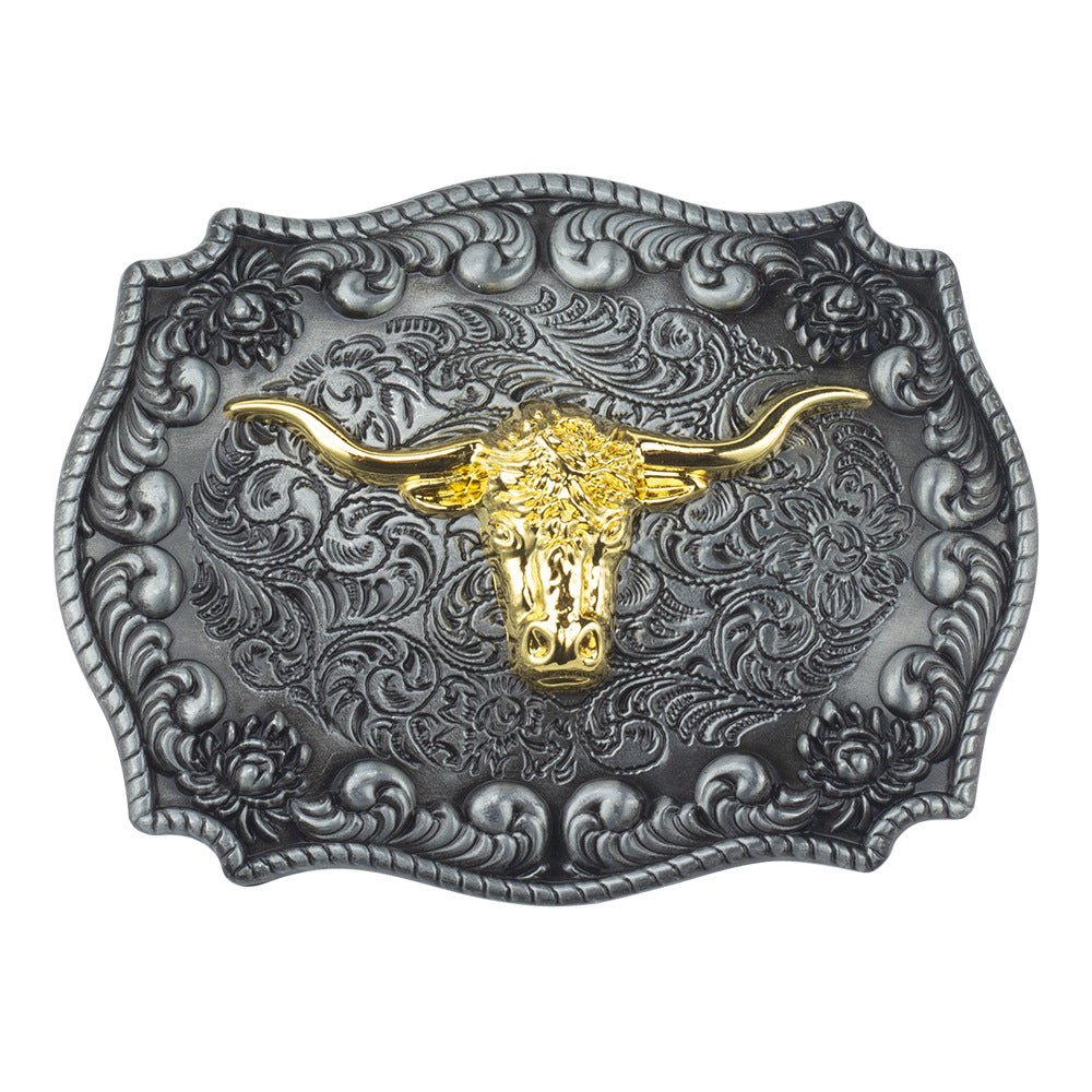 Longhorn Belt Buckle - CowderryBelt BuckleS