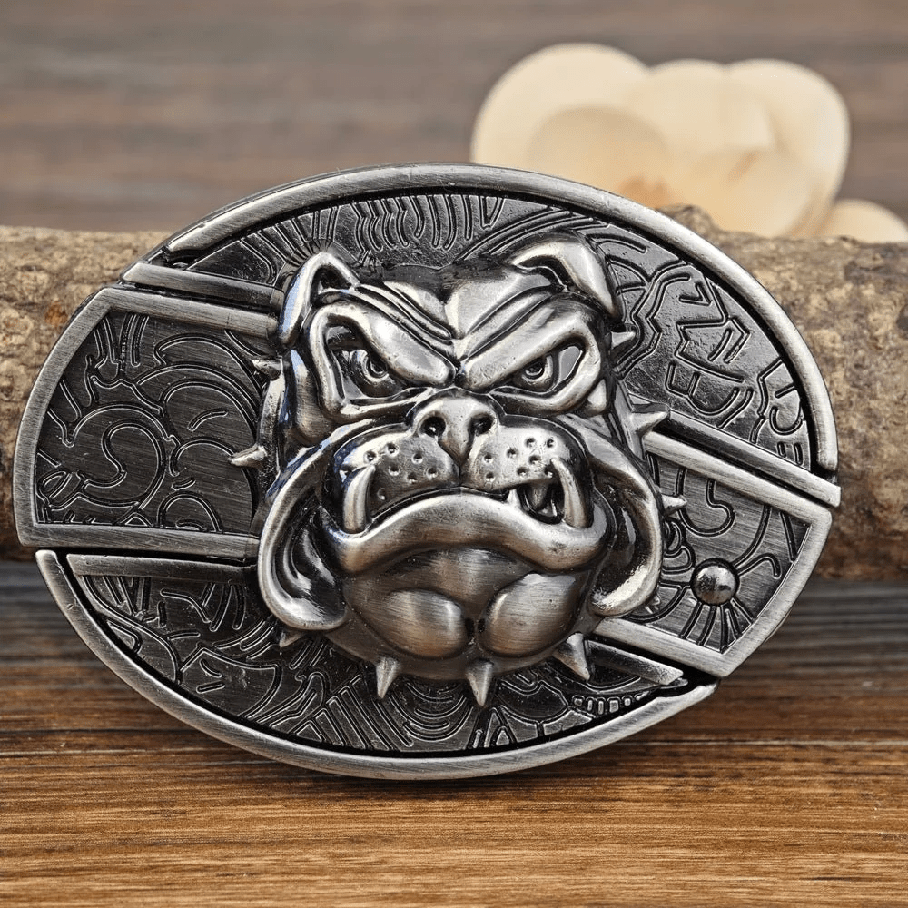Metal Oval Belt Buckle for Cowboy Cowgirl - CowderryBelt BuckleBulldog