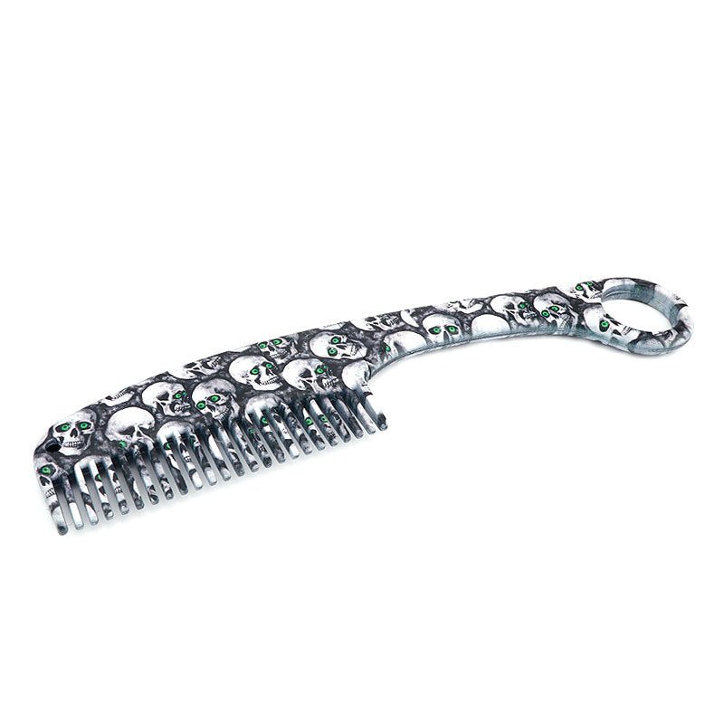 PK-108 Comb - CowderryCombs & BrushesWhite Skull
