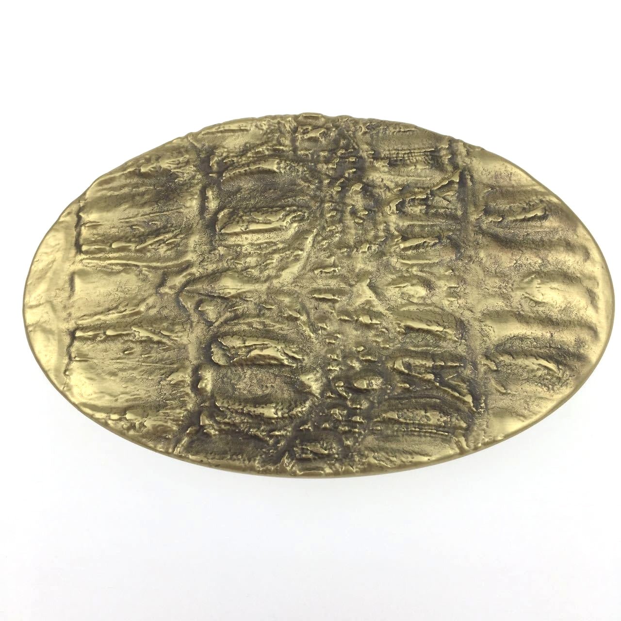 Solid Brass Western Belt Buckle - CowderryStyle5