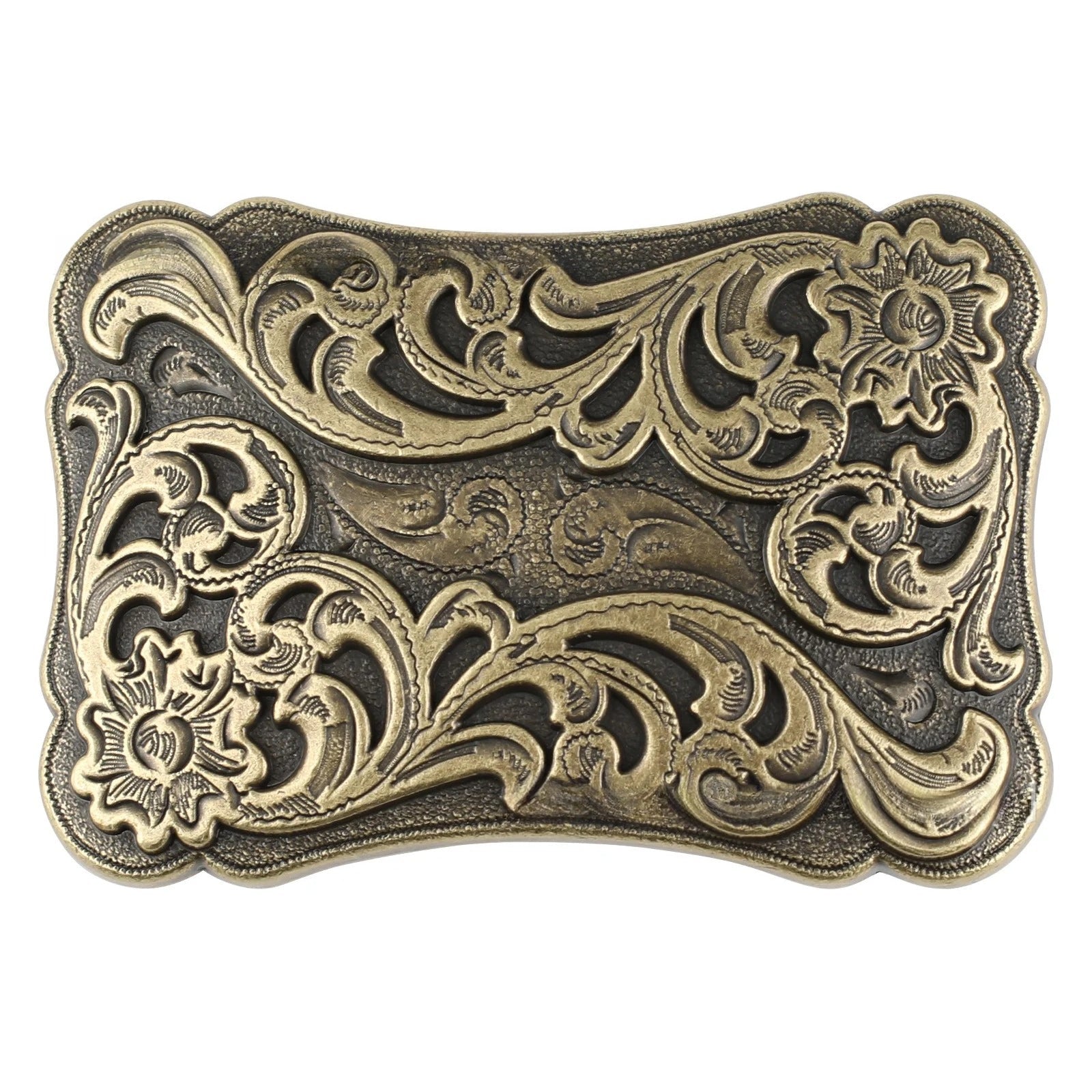 Square Arabesque Belt Buckle - CowderryBelt BuckleAntique Gold
