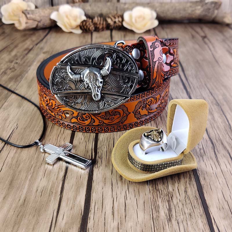Western Cowboy Set - CowderryBeltBull