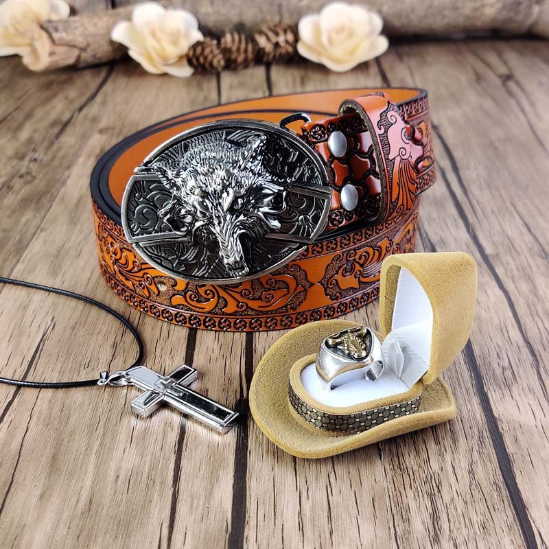 Western Cowboy Set - CowderryBeltWolf