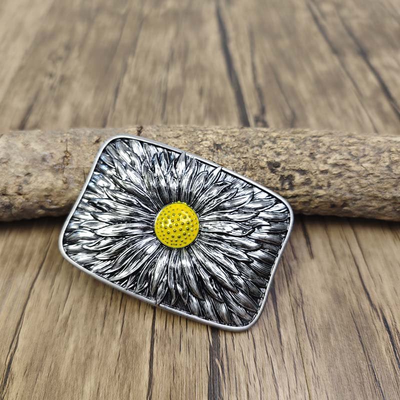 Western Sunflower Belt Buckle - CowderryBelt Buckles