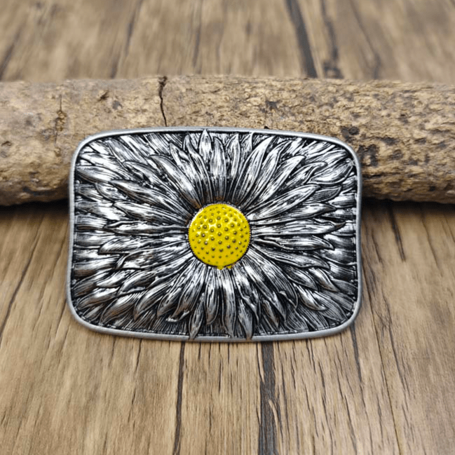 Western Sunflower Belt Buckle - CowderryBelt Buckles