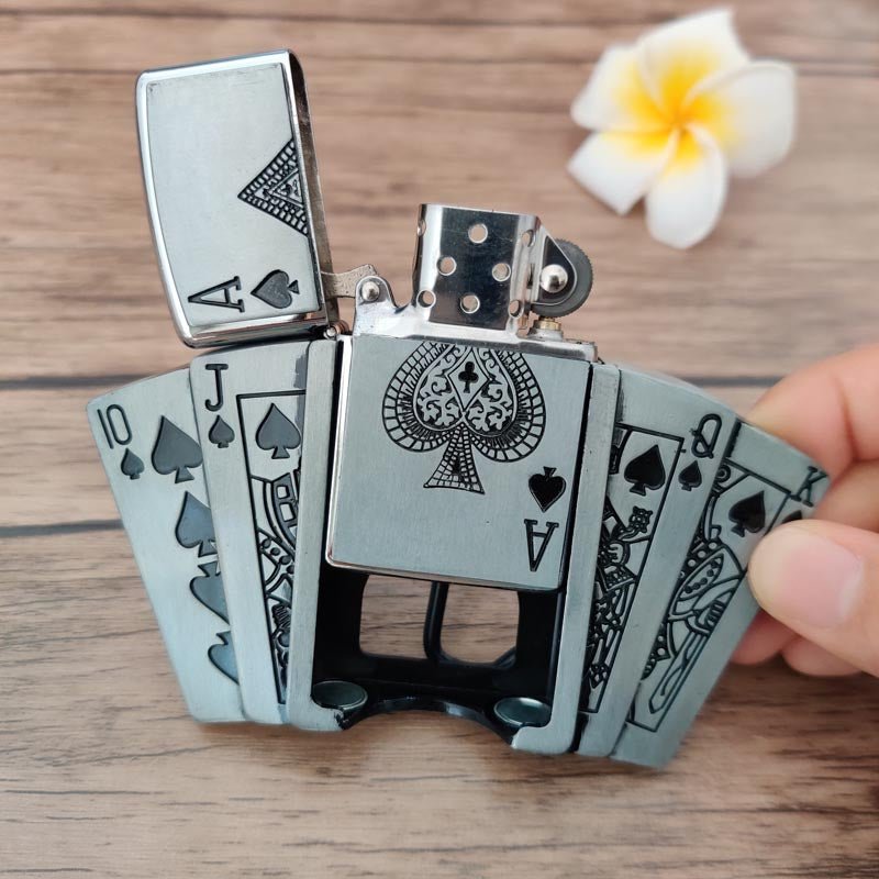 Ace of Spades Lighter Belt - CowderryBlack