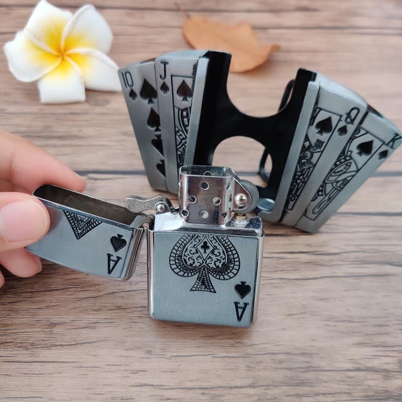 Ace of Spades Lighter Belt - CowderryBlack