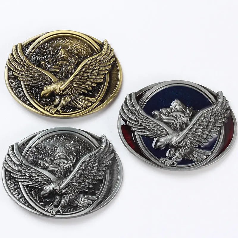 American Eagle Belt Buckle - CowderryBelt BuckleBronze