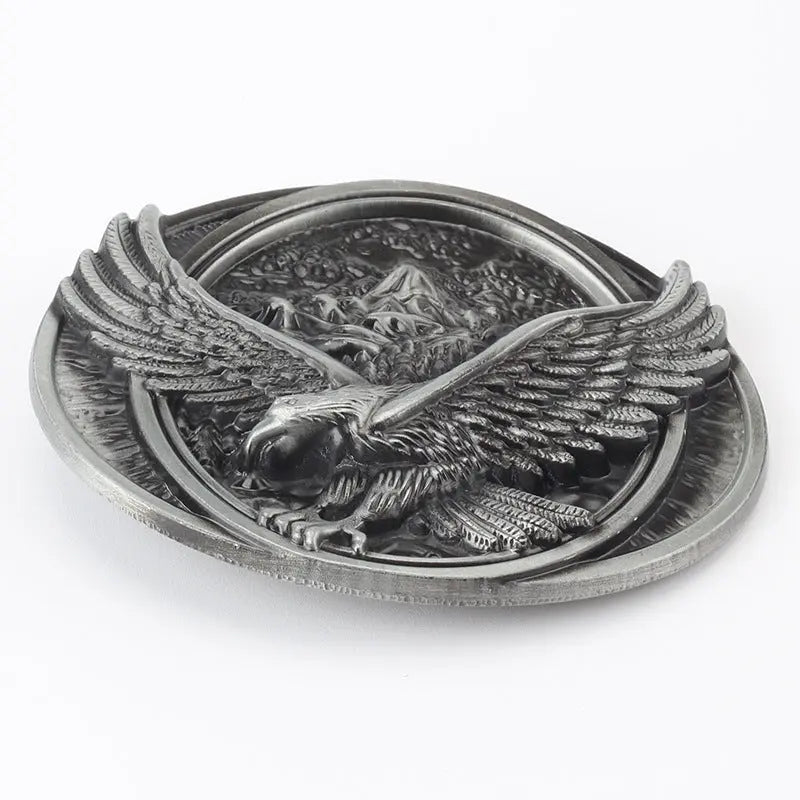 American Eagle Belt Buckle - CowderryBelt BuckleBronze