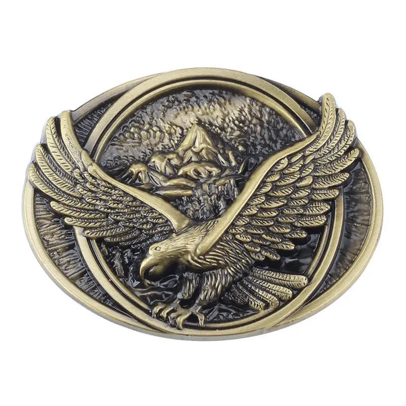 American Eagle Belt Buckle - CowderryBelt BuckleBronze