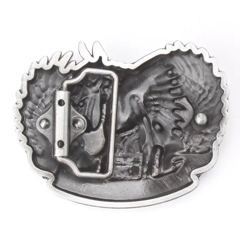 American Indian and Horse Belt Buckles - CowderryBelt Buckle