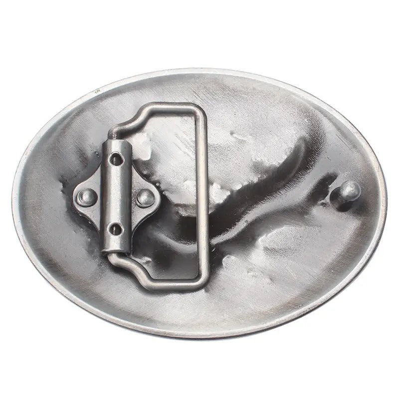 American Pride Eagle Belt Buckle - CowderryBelt BucklePewter
