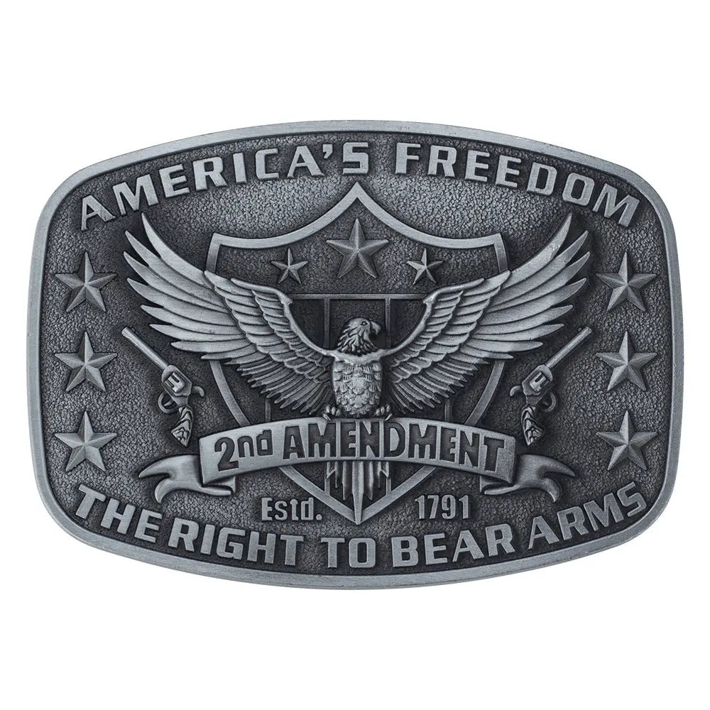 2nd amendment sale belt buckle