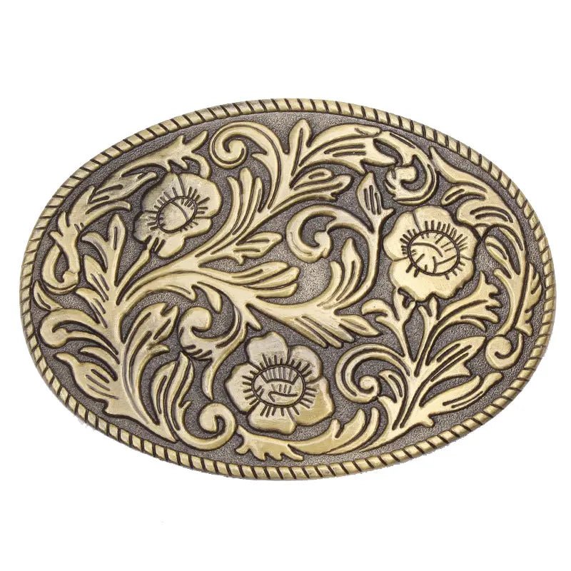 Arabesque Belt Buckle - CowderryBelt BuckleBronze