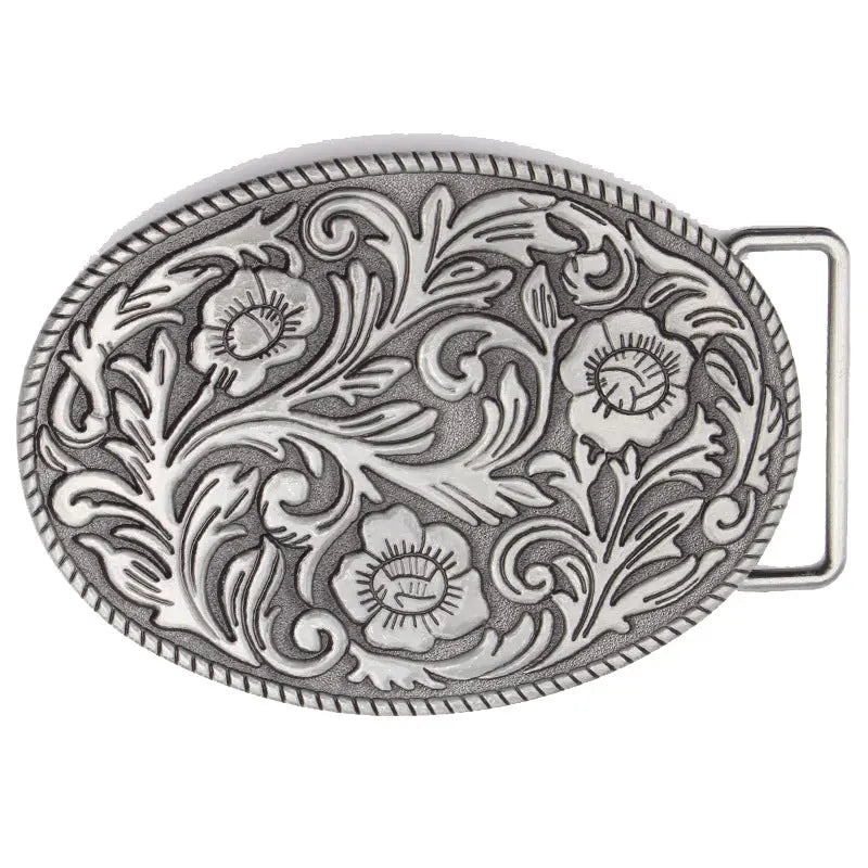 Arabesque Belt Buckle - CowderryBelt BuckleSilver