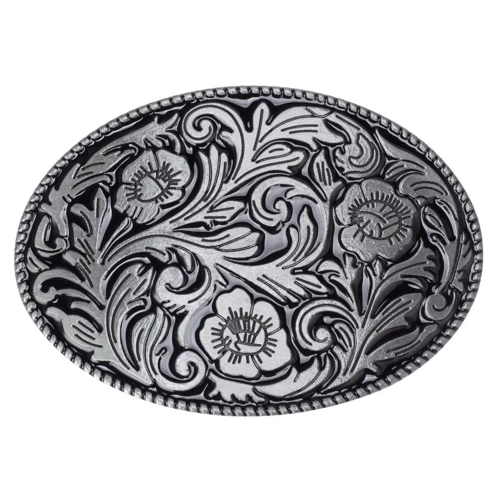 Arabesque Belt Buckle - CowderryBelt BuckleSilver