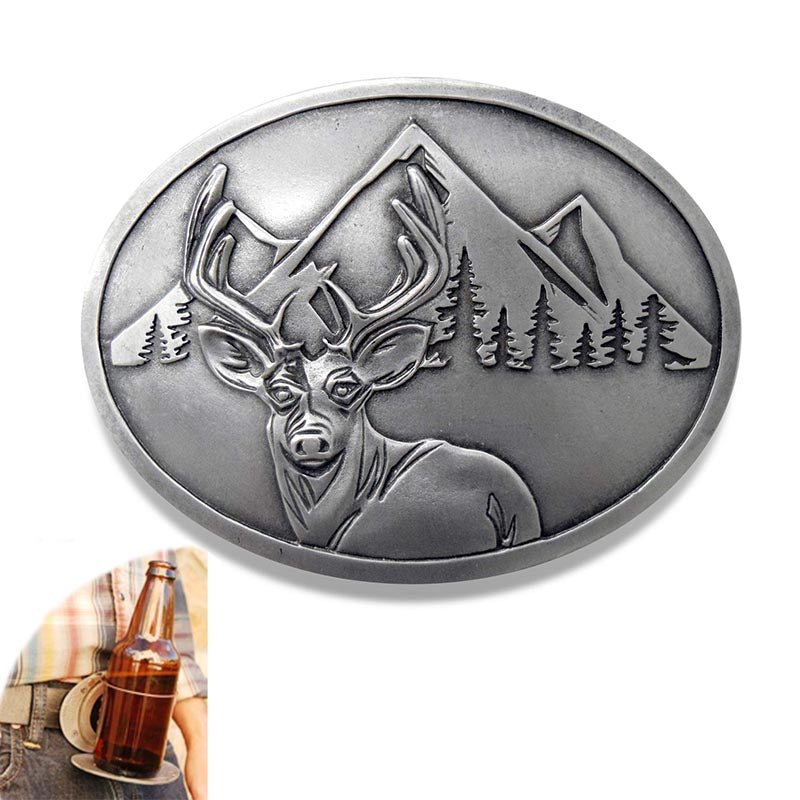 Beer Belt Buckle Holder - CowderryBelt BucklesDeer