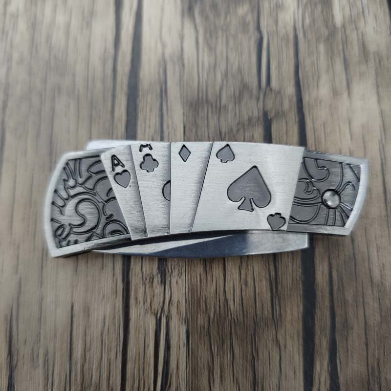 Belt buckle accessories - Cowderry4 Aces