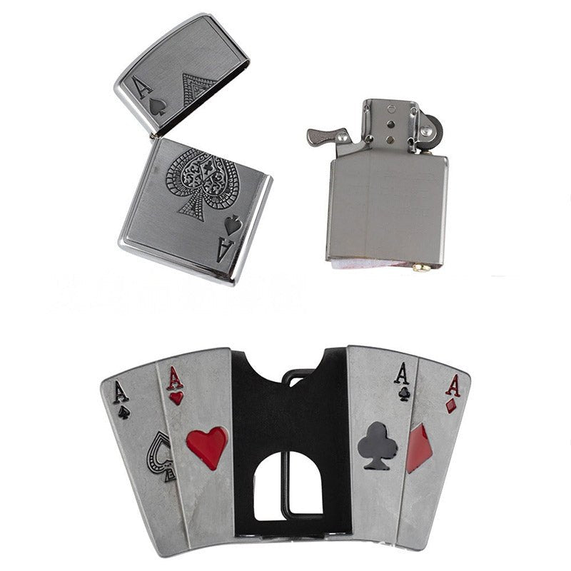 Belt Buckle with Lighter - CowderryBelt Buckles4 Ace