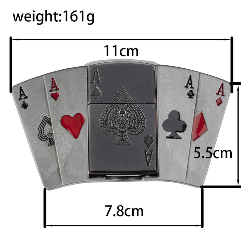 Belt Buckle with Lighter - CowderryBelt Buckles4 Ace