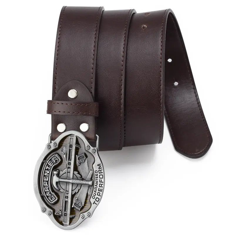 Carpenter Guaranteed To Perform Belt Buckles - CowderryBelt BuckleCarpenter