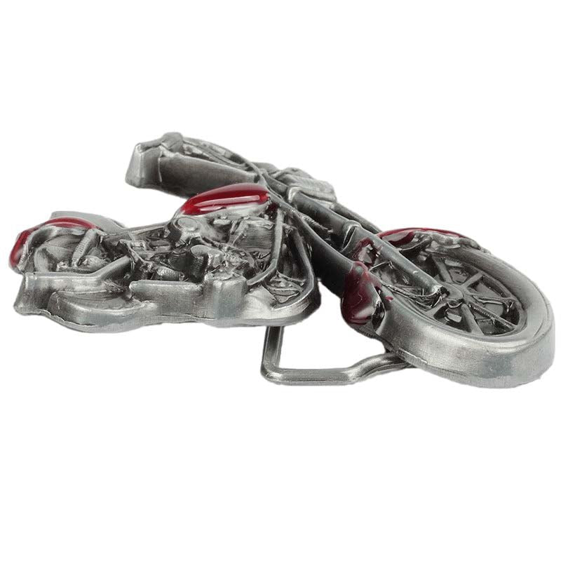 Cool Motorcycle Western Belt Buckle - CowderryBelt BucklesBlue