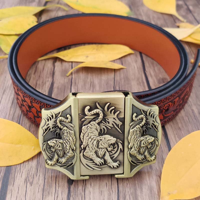 Country Utility Belt with Lighter - CowderryTiger