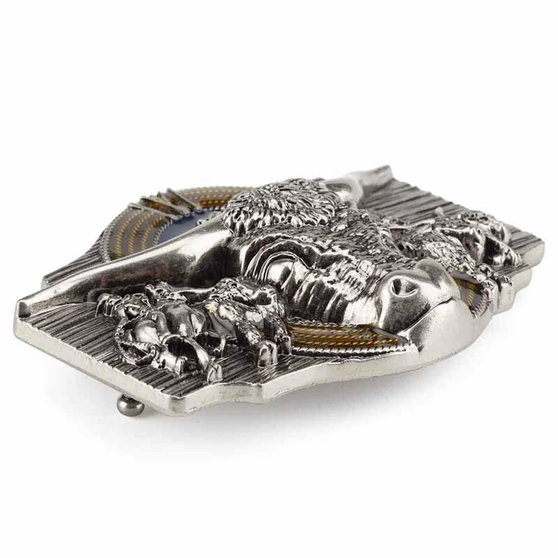 Cowboy Longhorn Belt Buckle - CowderryBelt BuckleBronze