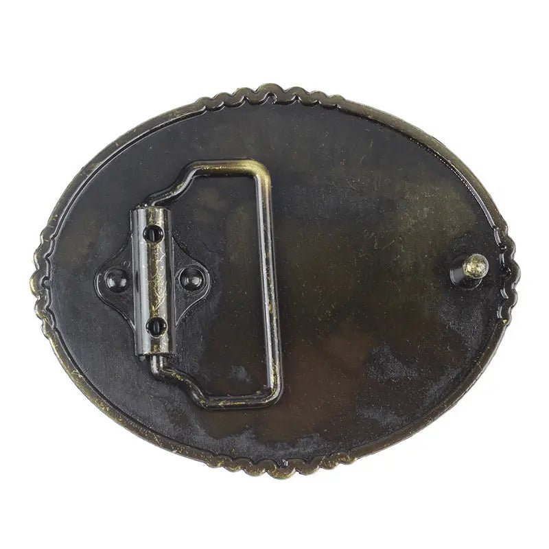 Cowboys of Faith Belt Buckle - CowderryBelt BuckleBronze