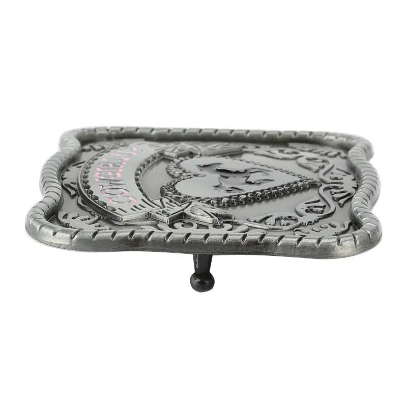 COWGIRL UP Western Belt Buckle - CowderryBelt BuckleSquare